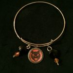 Halloween Vintage Inspired Charm Bracelet