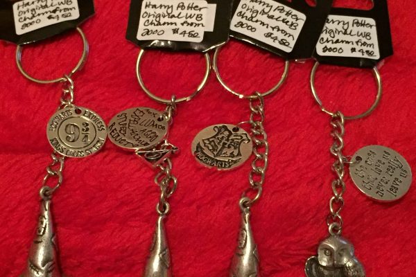 Harry Potter Vintage WB Charm Keychains