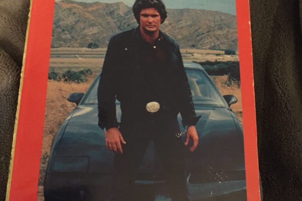 Vintage 1980s Knight Rider book